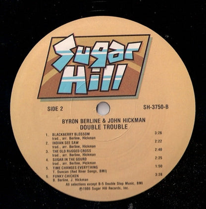 Byron Berline & John Hickman : Double Trouble (LP, Album)