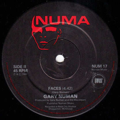 Gary Numan : I Can't Stop (12", Single)