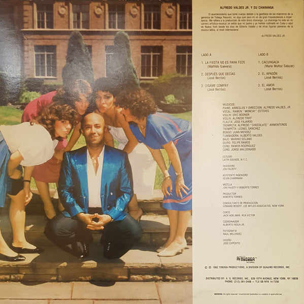 Alfredo Valdés Jr. Y Su Charanga : Alfredo Valdes Jr. Y Su Charanga (LP, Album)