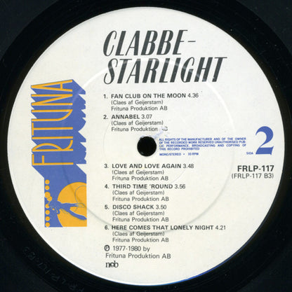 Clabbe : Starlight (LP, Album)