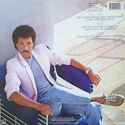 Lionel Richie : Can't Slow Down (LP, Album, RE)