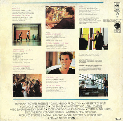 Various : Footloose (Original Soundtrack Of The Paramount Motion Picture) (LP, Album)
