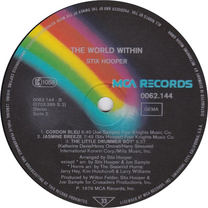 "Stix" Hooper : The World Within (LP, Album)