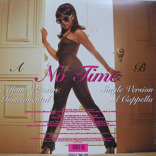 Lil' Kim Featuring Puff Daddy : No Time (12", Single)