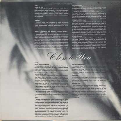 Tony Mottola : Close To You (LP, Album)