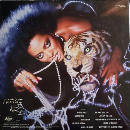 Diana Ross : Eaten Alive (LP, Album)