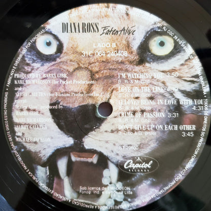 Diana Ross : Eaten Alive (LP, Album)