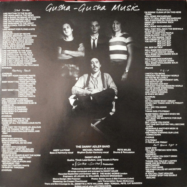 Danny Adler : Gusha-Gusha Music (LP, Album)