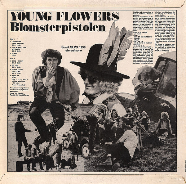 Young Flowers : Blomsterpistolen (LP, Album)