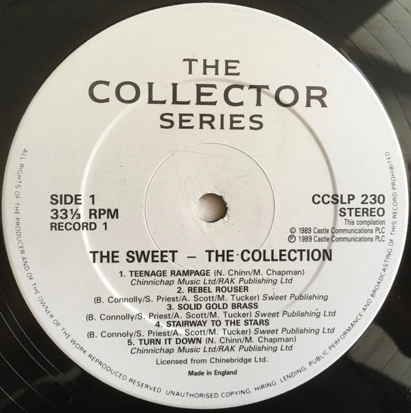 The Sweet : The Collection (2xLP, Comp)