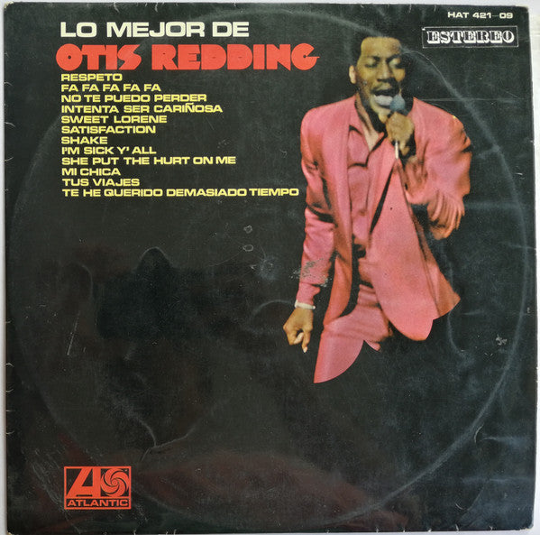 Otis Redding : Lo Mejor De Otis Redding (LP, Comp)