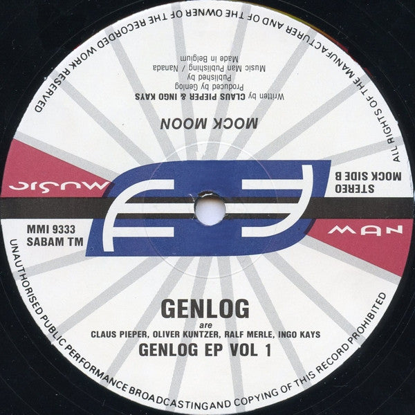 Genlog : Genlog EP Vol 1 (12", EP, Fuc)