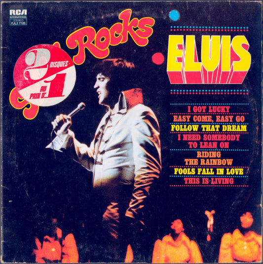 Elvis Presley : Elvis Solid Rocks (2xLP, Comp, Gat)