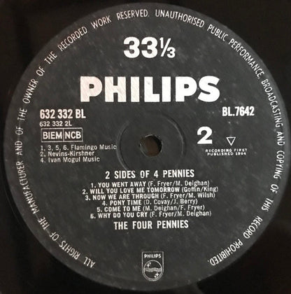 The Four Pennies : 2 Sides Of 4 Pennies (LP, Album)