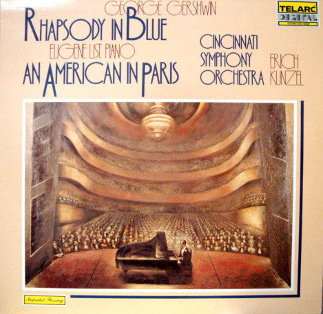 George Gershwin - Erich Kunzel And Cincinnati Symphony Orchestra : Rhapsody In Blue, An American In Paris (LP, Gat)