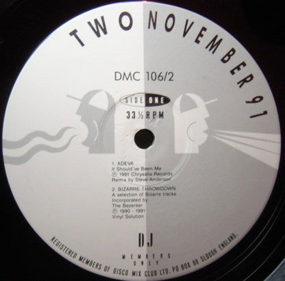 Various : November • 91 (Two) (12", P/Mixed)