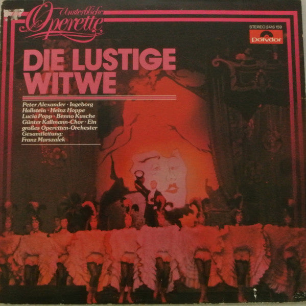 Various : Die Lustige Witwe (Musikalische Gesmtaufnahme) (LP)