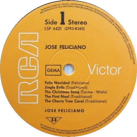 José Feliciano : José Feliciano (LP, Album)