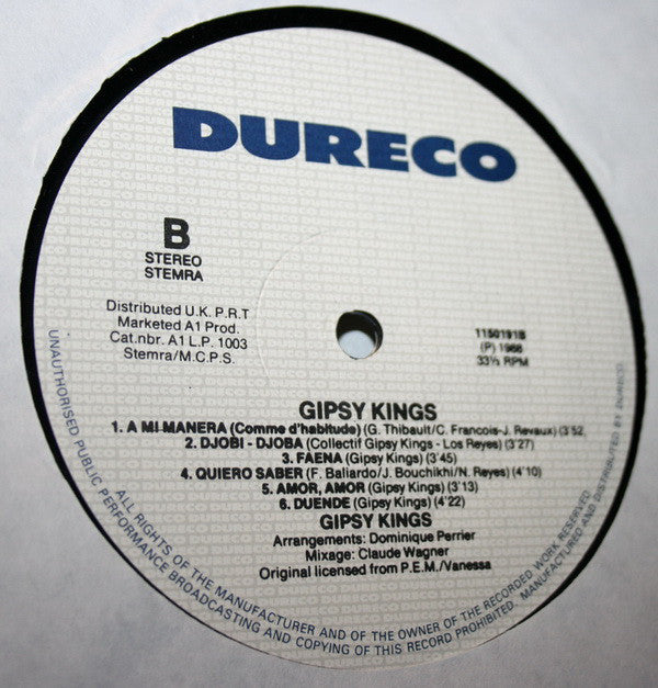 Gipsy Kings : Gipsy Kings (LP, Album)