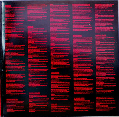 Bruce Springsteen : Nebraska (LP, Album, Gat)