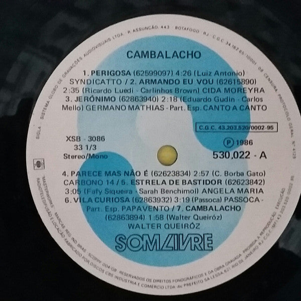 Various : Cambalacho (Nacional) (LP, Comp)