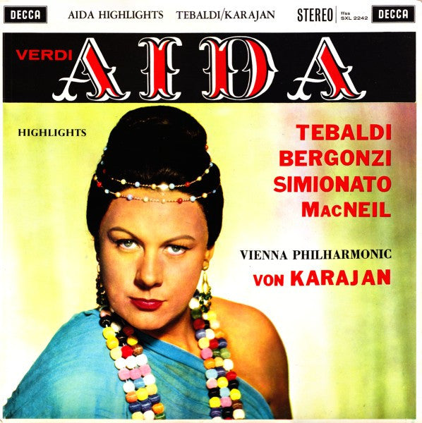 Giuseppe Verdi : Aida (Highlights) (LP)