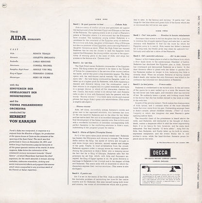 Giuseppe Verdi : Aida (Highlights) (LP)