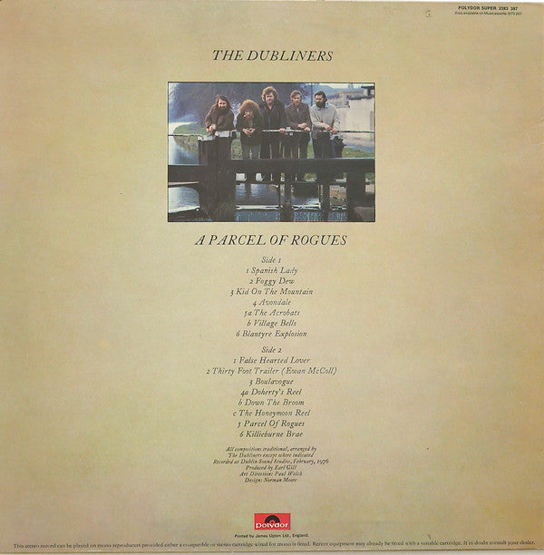 The Dubliners : A Parcel Of Rogues (LP, Album)