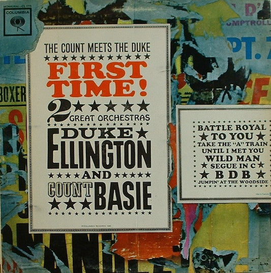 Duke Ellington And Count Basie : First Time! The Count Meets The Duke (LP, Album, Mono)