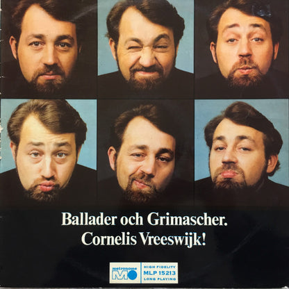 Cornelis Vreeswijk : Ballader Och Grimascher (LP, Album)