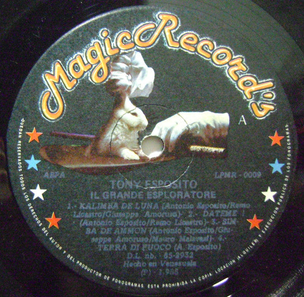 Tony Esposito : Il Grande Esploratore (LP, Album)