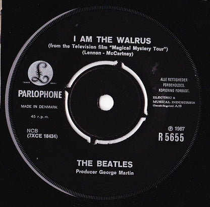The Beatles : Hello, Goodbye (7", Single, Pus)
