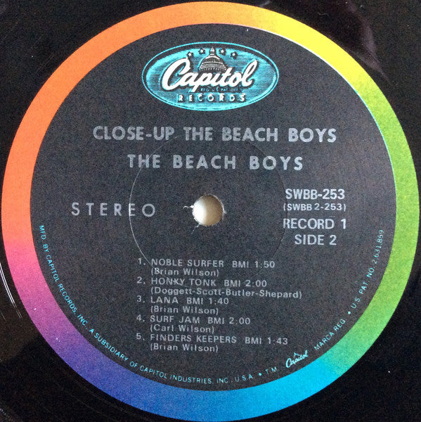 The Beach Boys : Close-Up (2xLP, Comp)