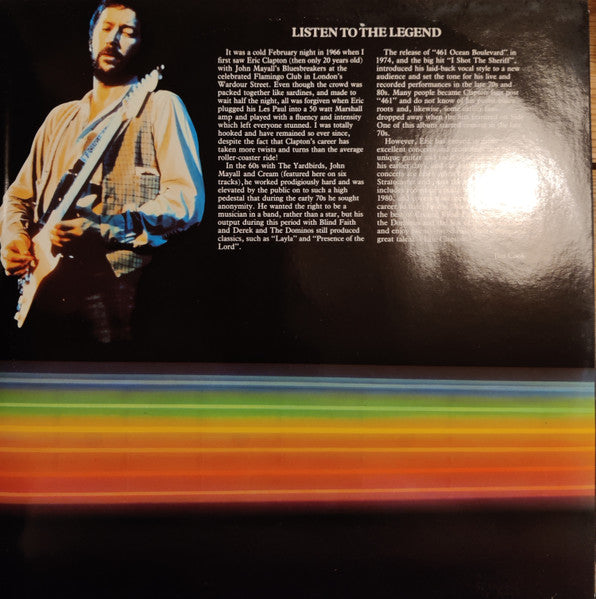 Eric Clapton : Backtrackin' (22 Tracks Spanning The Career Of A Rock Legend) (2xLP, Comp, Gat)