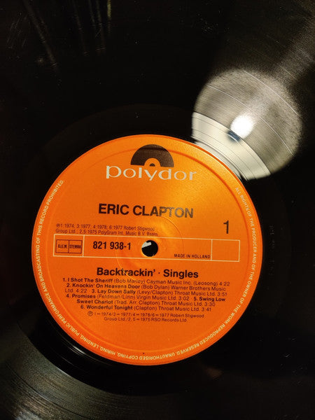 Eric Clapton : Backtrackin' (22 Tracks Spanning The Career Of A Rock Legend) (2xLP, Comp, Gat)