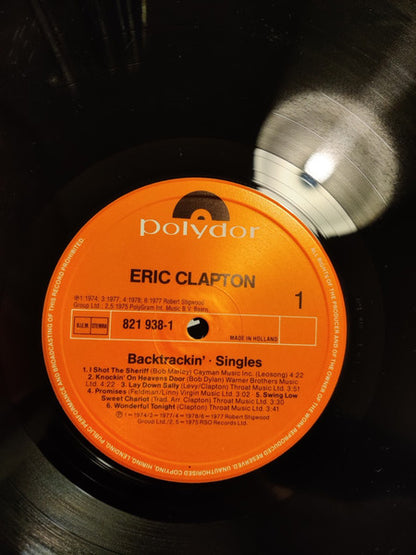 Eric Clapton : Backtrackin' (22 Tracks Spanning The Career Of A Rock Legend) (2xLP, Comp, Gat)