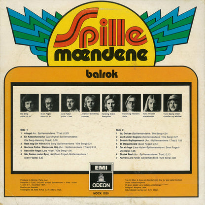 Spillemændene : Balrok (LP, Album)