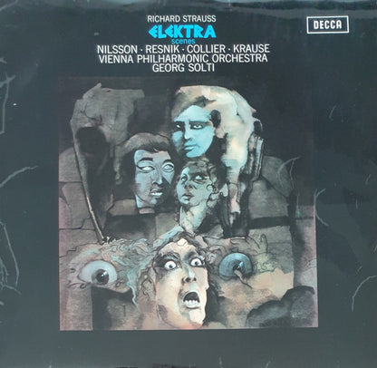 Richard Strauss, Birgit Nilsson, Regina Resnik, Marie Collier, Tom Krause, Gerhard Stolze, Wiener Philharmoniker, Georg Solti : Elektra (Scenes) (LP)