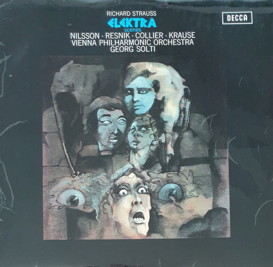Richard Strauss, Birgit Nilsson, Regina Resnik, Marie Collier, Tom Krause, Gerhard Stolze, Wiener Philharmoniker, Georg Solti : Elektra (Scenes) (LP)
