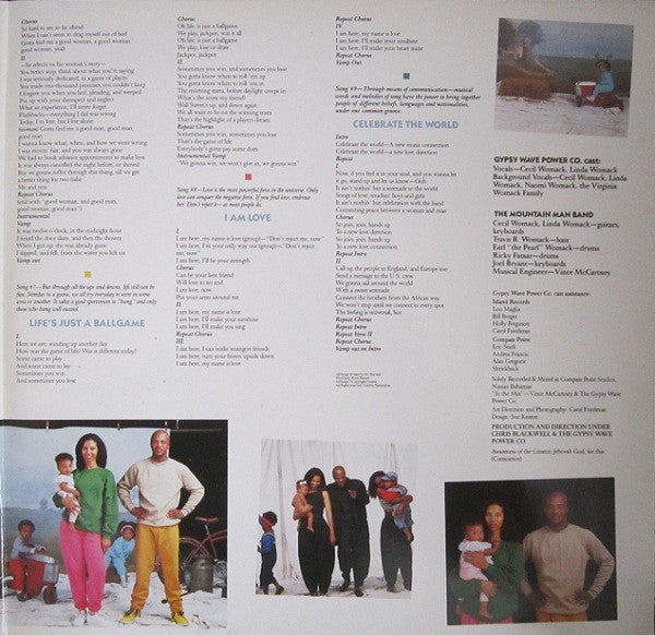 Womack & Womack : Conscience (LP, Album, Gat)