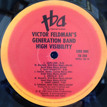 Victor Feldman's Generation Band : High Visibility (LP, Album)