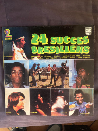 Various : 24 Succes Bresiliens (2xLP, Comp, RE)