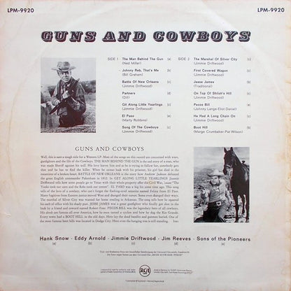 Various : Guns And Cowboys (LP, Comp, Mono)