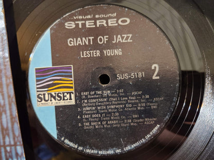 Lester Young : Giant Of Jazz (LP, Comp)