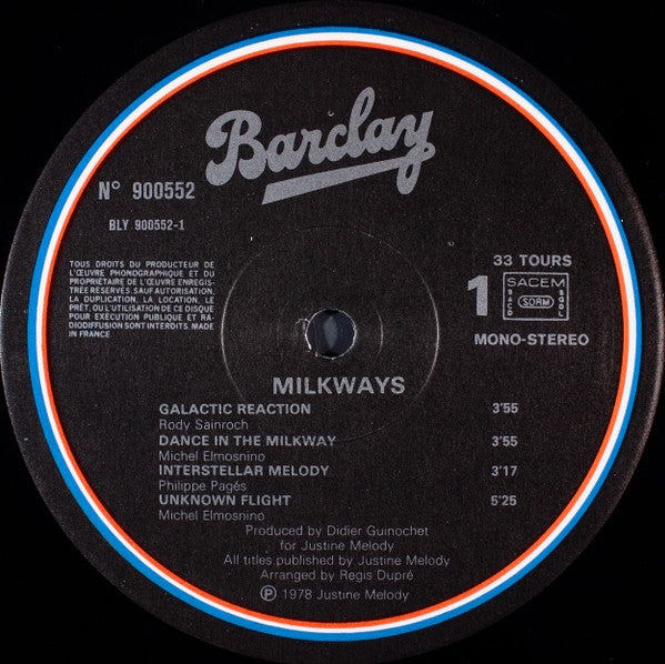 Milkways : Milkways (LP, Album)