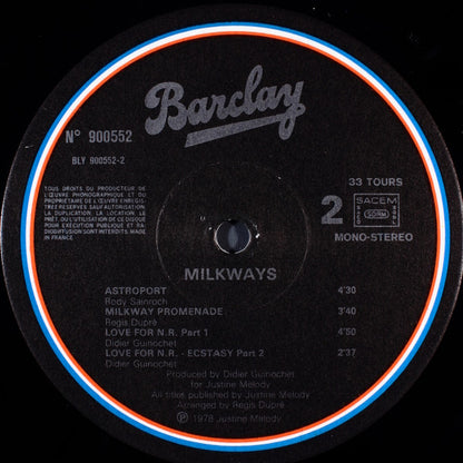 Milkways : Milkways (LP, Album)