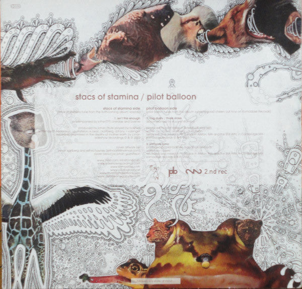 Stacs Of Stamina / Pilot Balloon : Isn't This Enough / Hug Dusty / Throe Stasis / Vampire Tonic (10")