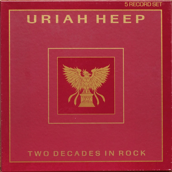 Uriah Heep : Two Decades In Rock (5xLP, Comp + Box)