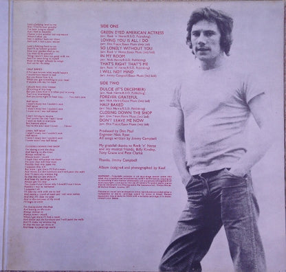 Jimmy Campbell (2) : Half Baked (LP, Album)