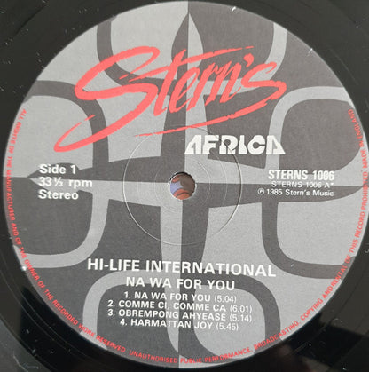 Hi-Life International : Na Wa For You (LP)